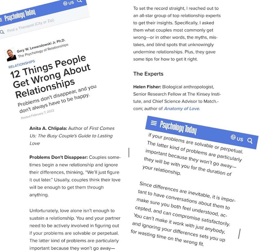 Relationship Reality 312 — Psychotherapy in N Michigan Ave Ste 1010, Chicago