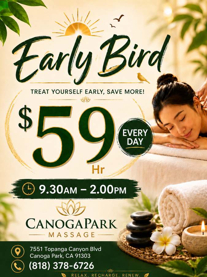 Canoga Park Massage — Massage Therapy in Topanga Canyon Blvd, Los Angeles