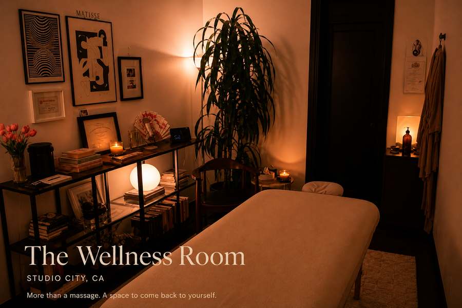 The Wellness Room LA — Massage Therapy in Moorpark St, Los Angeles