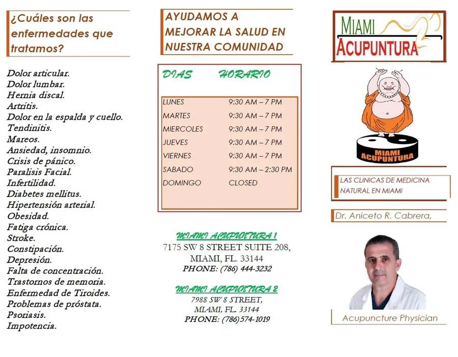 Miami Acupuntura Coral Way — Acupuncture in SW 24th St Ste 60, Miami