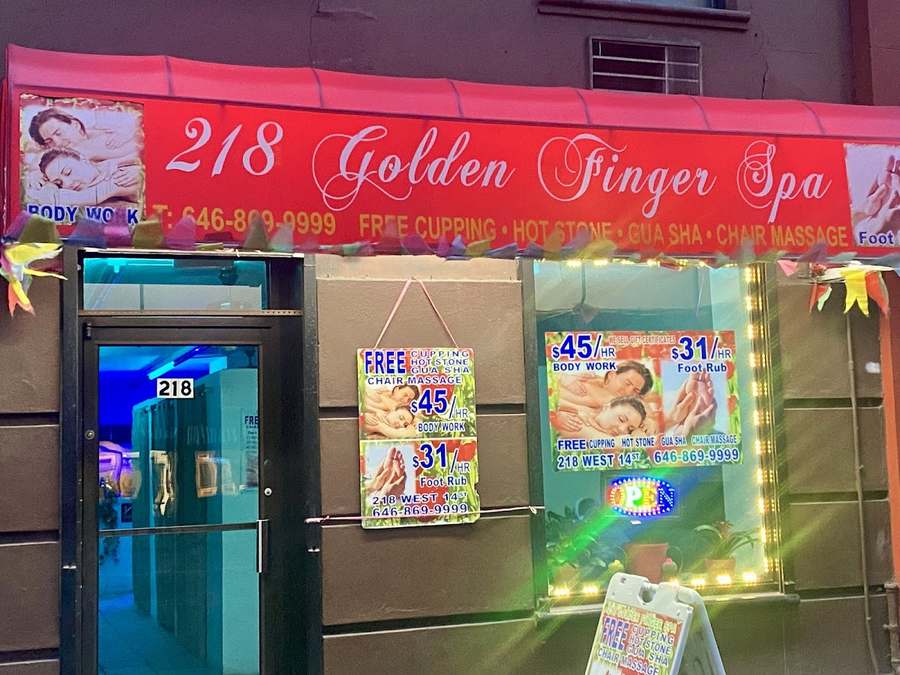 218 Golden Finger Spa — Massage Therapy in W 14th St, New York