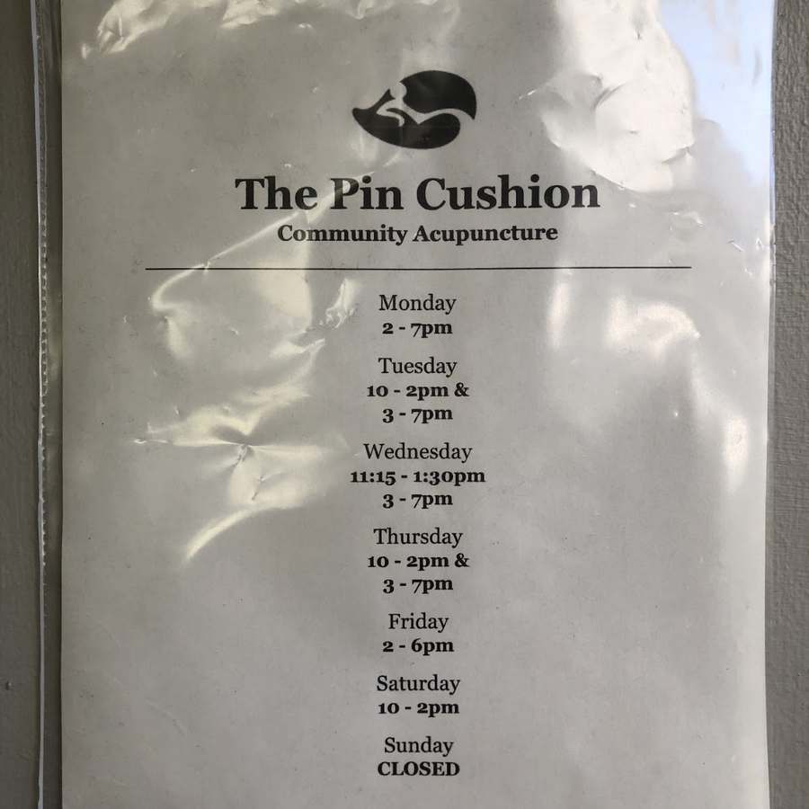 The Pin Cushion — Acupuncture in Boylston Ave E, Seattle