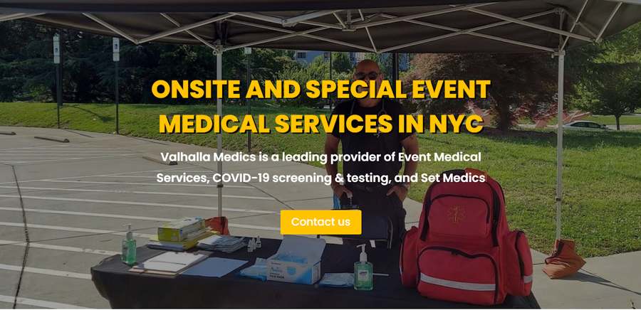 Valhalla Medics - Events / Sports Medical Services, Testing Services in New York — photo 1