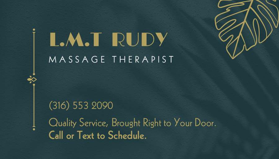 Rudy Massage Therapist — Massage Therapy in Bluff Springs Rd, Austin
