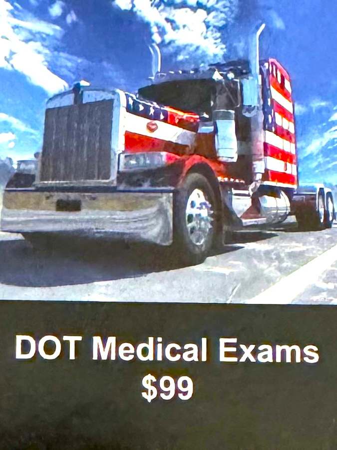 DOT Exams-Happy 250th America-Price Reduced to $75- Family Chiropractic of Burr Ridge-Call for Appointment-Fast & Easy- — Chiropractic in W401 S Frontage Rd, Chicago