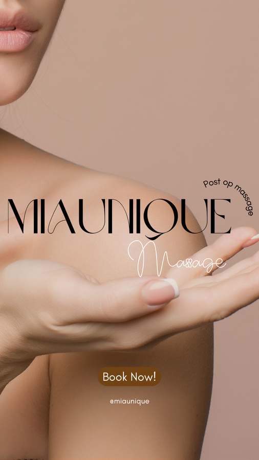 Lymphatic massage by mia unique & skin care — Massage Therapy in SW 8th St, Miami