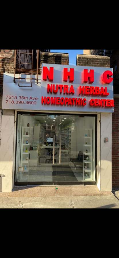 NUTRA HERBAL HOMEOPATHIC CENTER — Homeopathy in -15 35th Ave, New York
