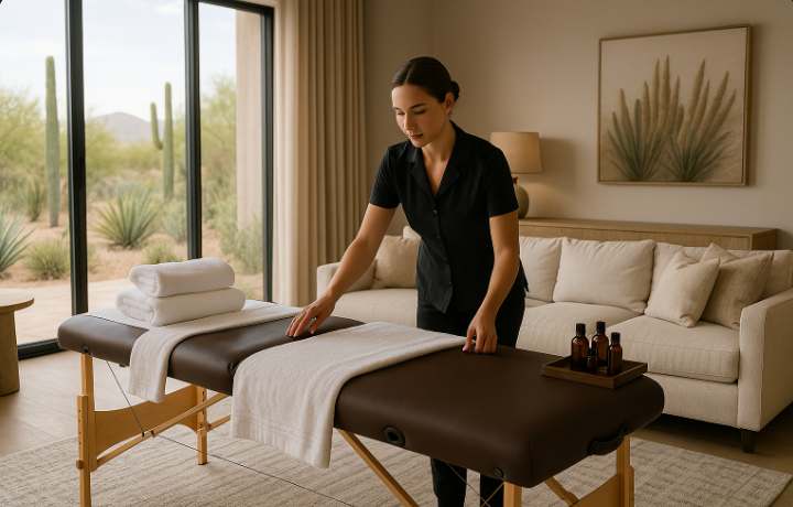 Prestige Mobile Massage- $99 Saturday SALE — Massage Therapy in W Indian School Rd #1184, Phoenix