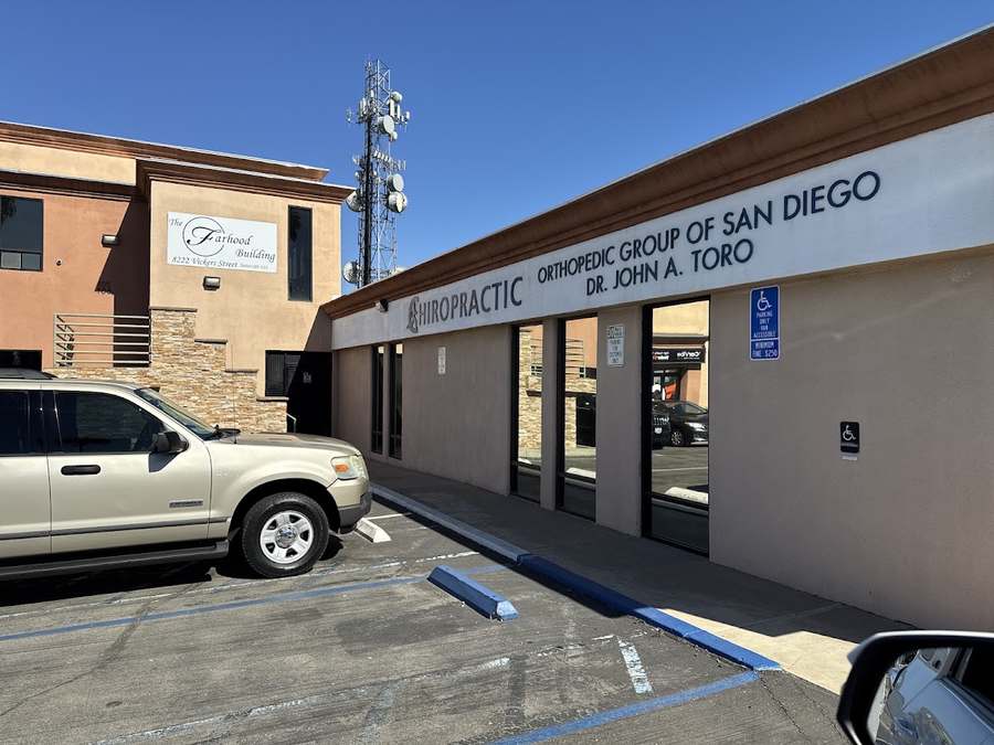 Chiropractic Orthopedic Group of San Diego — Chiropractic in Vickers St Ste 108, San Diego