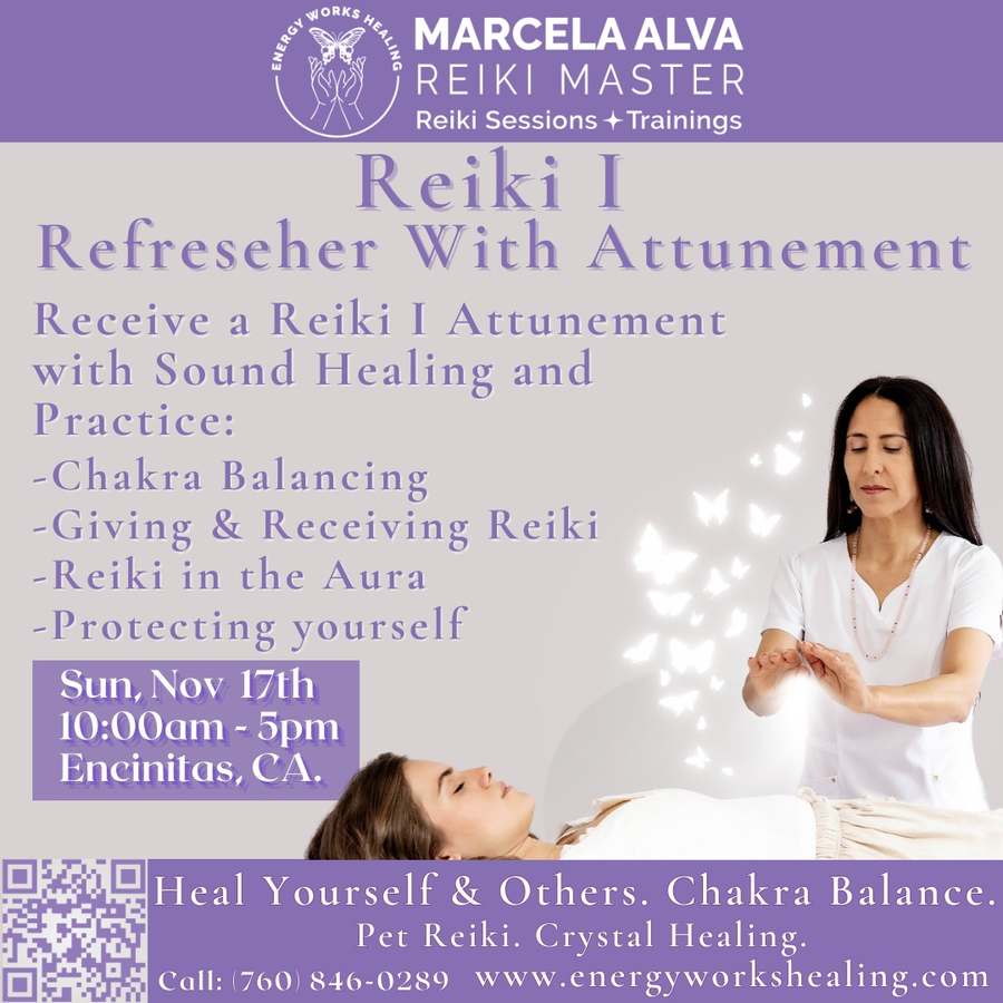 Energy Works Healing - Reiki Healing & Trainings — Reiki & Energy Medicine in Encinitas Blvd Ste 110, San Diego